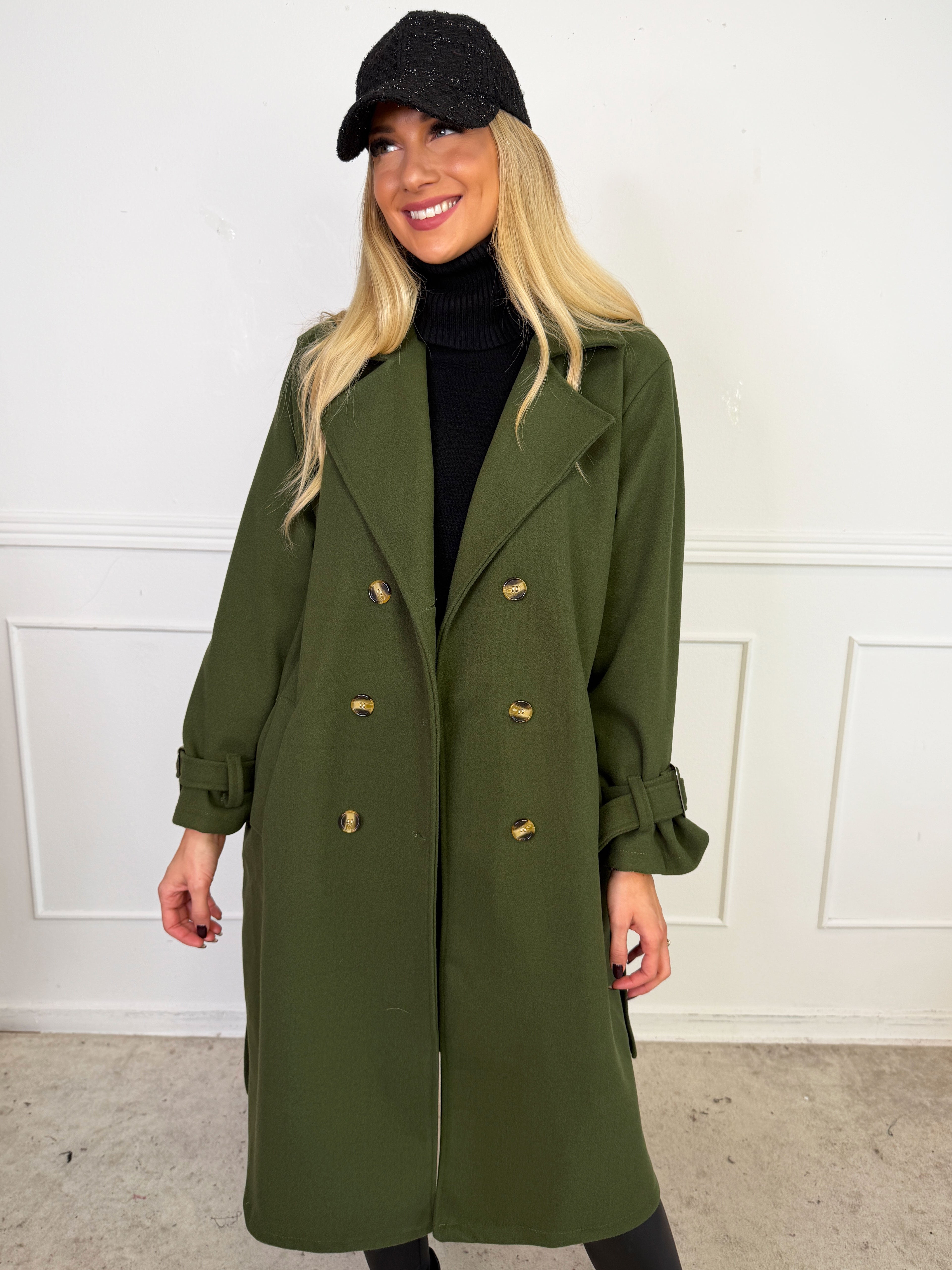 Sharpay Coat - Trenchcoat med knytband